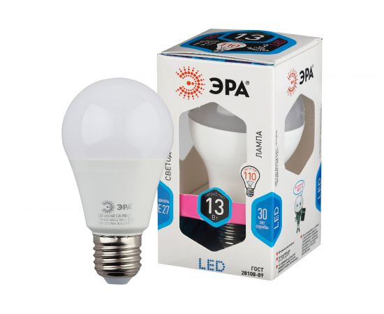 Светодиодная лампа ЭРА LED smd A60-13W-840-E27 Б0020537 – изображение 4