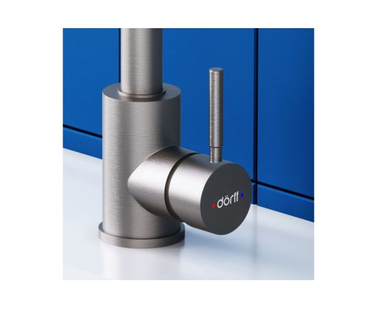 Смеситель для кухни Dorff Logic из нержавеющей стали D3000000 – изображение 4