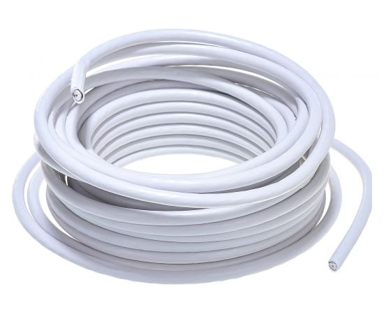 Коаксиальный кабель ЭРА RG6U, 75 Ом, CCS/, PVC, цвет белый Б0044598 – изображение 4