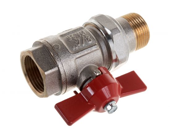 Шаровой кран ITAP IDEAL с накидной гайкой, полнопроходной, бабочка, 3/4 098 – изображение 5