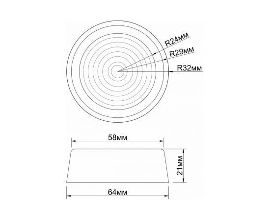 Подставки для стиральных машин СУПРИМПЛАСТ набор 4 шт. 2S_0402H – изображение 5