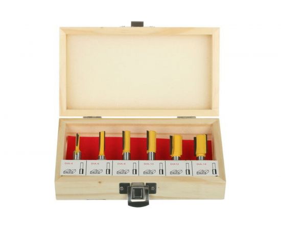 Набор фрез DH06-1 (6 шт; 8 мм) DEKO 065-0788 – изображение 5