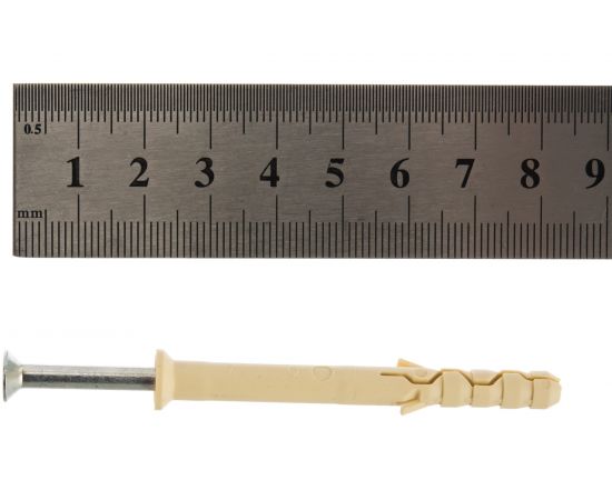 Дюбель-гвоздь с потайной манжетой ЕВРОПАРТНЕР нейлон. PDG UK 6x60, 40 шт. 1 0698 8 – изображение 5