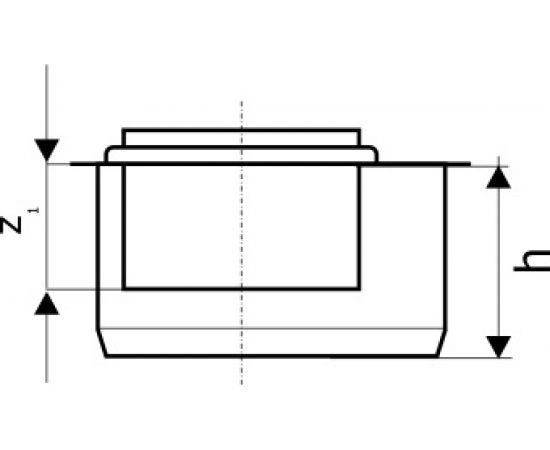 Канализационная редукция Ostendorf 110х75 мм, короткая 115715 – изображение 6