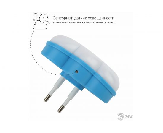 Ночник ЭРА NN605LSW белый Б0019097 – изображение 6