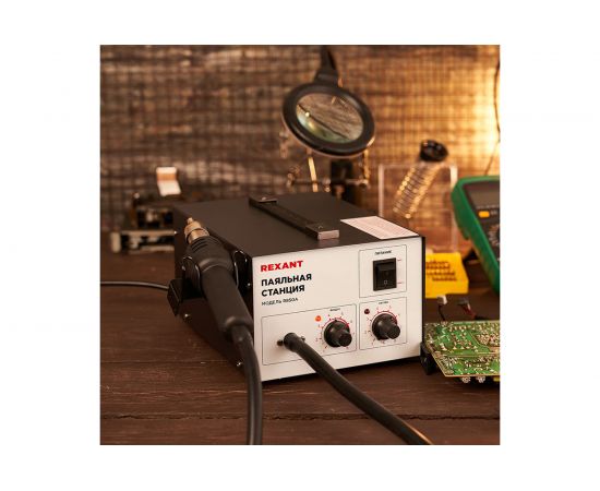 Паяльная станция REXANT R850A 12-0716 – изображение 7