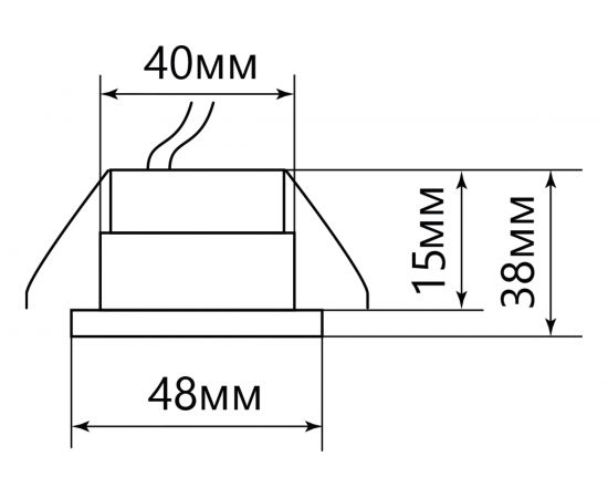 Встраиваемый светильник FERON светодиод 3W, 210 Lm, 4000К, белый, LN003 28771 – изображение 8