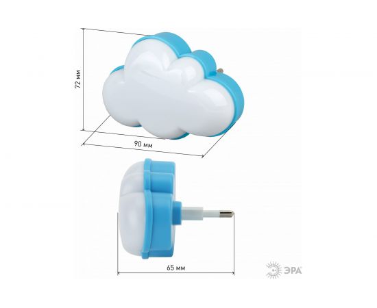 Ночник ЭРА NN605LSW белый Б0019097 – изображение 9