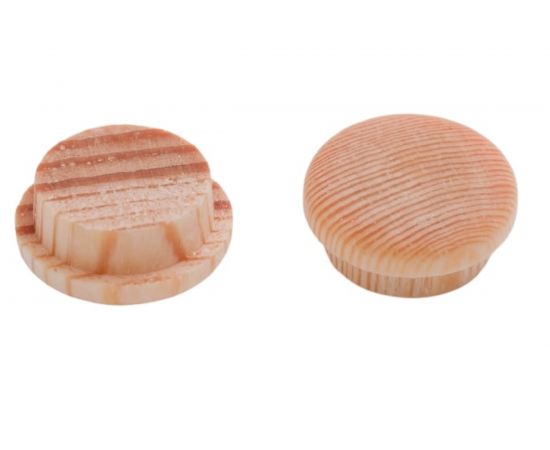 Заглушка на отверстие ЕВРОПАРТНЕР дерев. сосна D25, 6 шт. 16 0010 1 