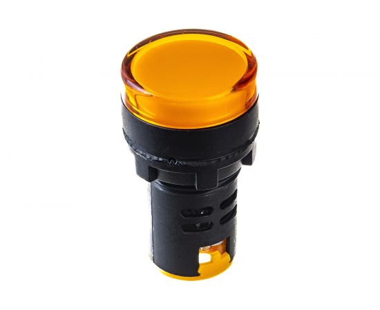 Индикаторная лампа Navigator NBI-I-AD22-230-Y желтая, d22мм, 230В AC/DC 82802 