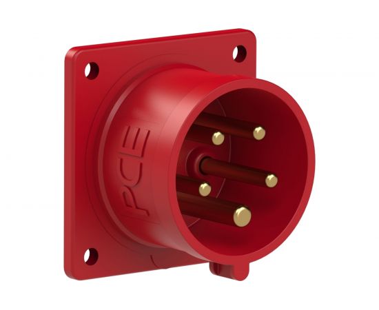 Встраиваемая вилка PCE 32А 400V 3P+N+E IP44 625-6 
