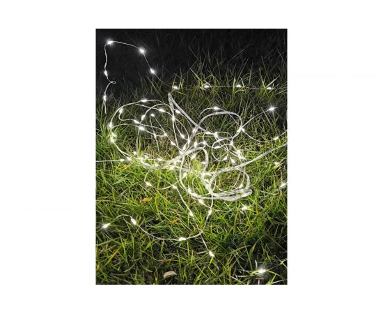 Cадовая гирлянда КОСМОС Золотые нити на солнечной батарее KOC_SOL197 