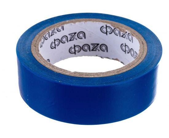 ПВХ-изолента ФАZА 19 мм х 10 м, синяя 5025752 