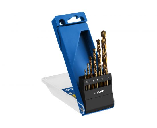 Набор сверл по металлу ПРОФЕССИОНАЛ, 6 шт. Зубр 29626-H6 