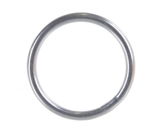 Кольцо ЕВРОПАРТНЕР D35 мм, h-4 мм, полированное, нержав. сталь, 2 шт. G1 0435 – изображение 2