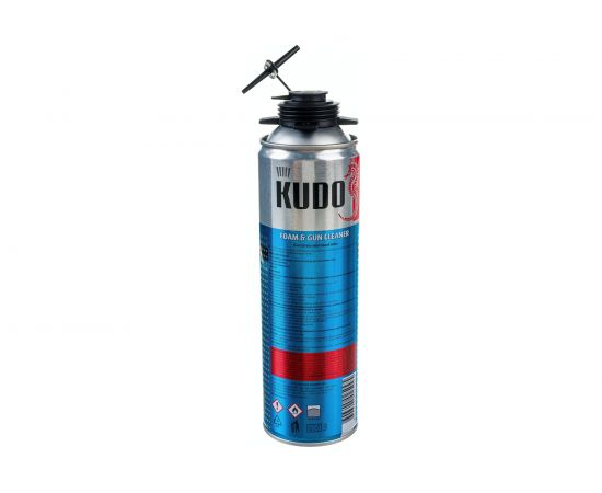 Очиститель монтажной пены KUDO бытовой HOME FOAM&GUN CLEANER 650 мл 11606536 – изображение 2