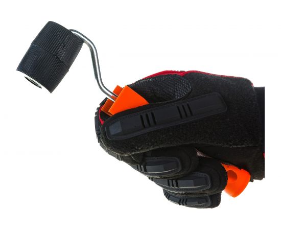 Прижимной ролик MASTER COLOR Бочка для стыков обоев, пластиковый, ручка 6 мм, 45 мм 30-1904 – изображение 2