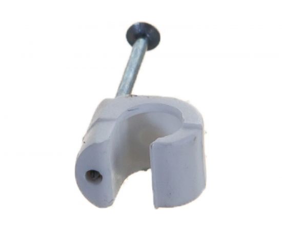 Крепежная скоба ЕВРОПАРТНЕР белая SC 5-7 60шт. 3 0837 1 – изображение 2