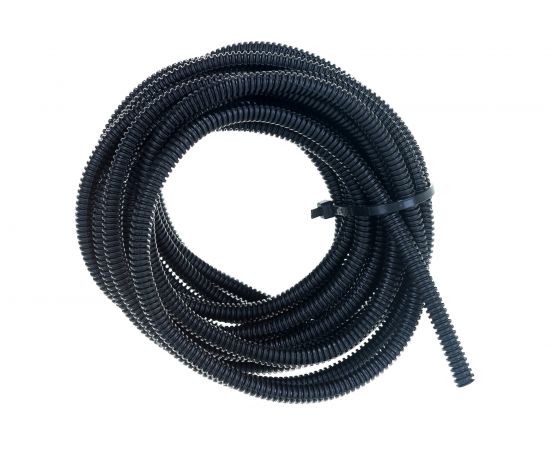 Автомобильная гофрированная труба REXANT ПП 4,6 мм, разрезная, бухтa 5 м/уп. 15-0505 – изображение 2