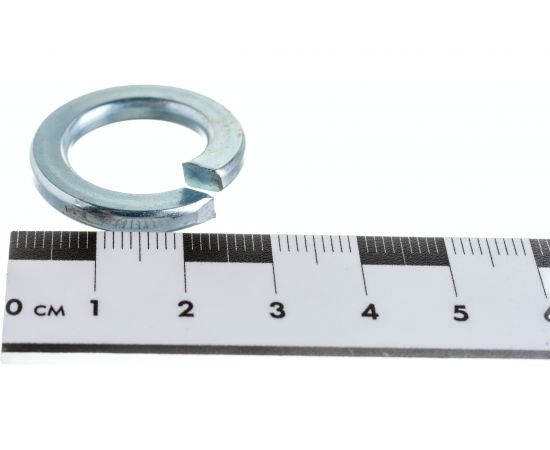 Пружинная шайба Стройметиз 16 гровер, DIN 127B, цинк уп. 3 шт. 3080091 – изображение 3