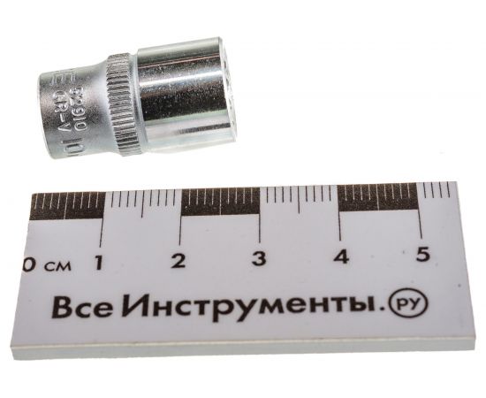 Головка короткая 12-гранная (10 мм; 1/4DR) FORCE 52910 – изображение 3