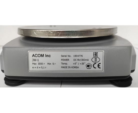 Лабораторные весы ACOM JW-1-2000 – изображение 3