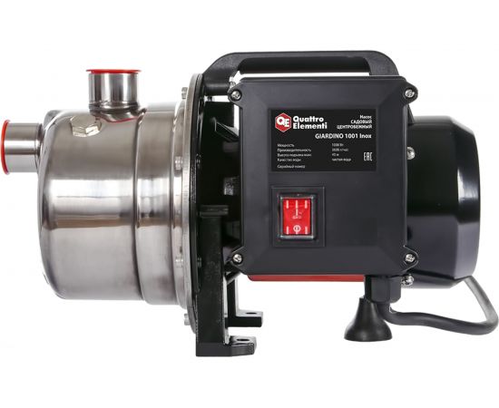 Садовый насос QUATTRO ELEMENTI Giardino 1001 Inox 910-195 – изображение 3