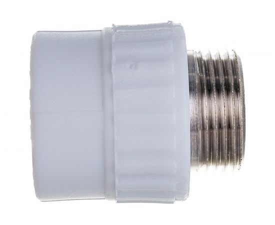 Комбинированная муфта VALFEX PP-R белая, 32х1 дюйма НР 10130032 127-0243 – изображение 3