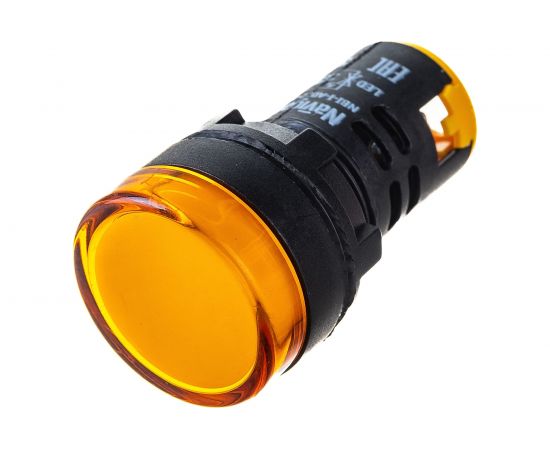 Индикаторная лампа Navigator NBI-I-AD22-230-Y желтая, d22мм, 230В AC/DC 82802 – изображение 4