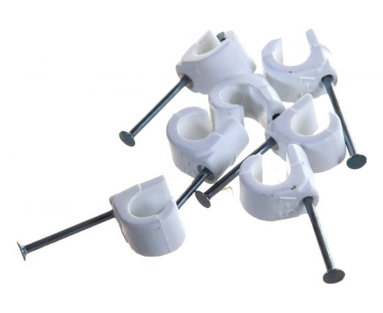 Крепежная скоба ЕВРОПАРТНЕР белая SC 5-7 60шт. 3 0837 1 – изображение 4