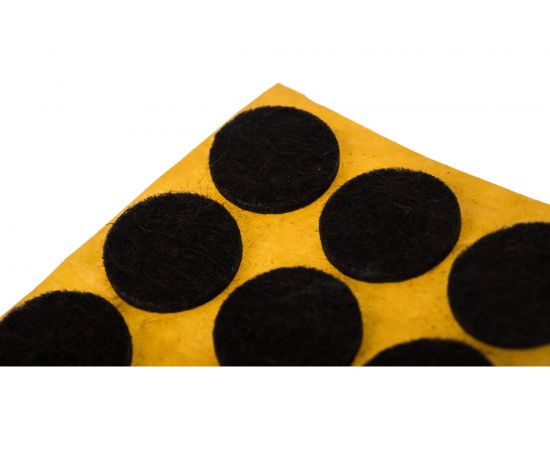 Подкладка ЕВРОПАРТНЕР фетр, корич. 20мм 12шт. 6 9183 2 – изображение 4