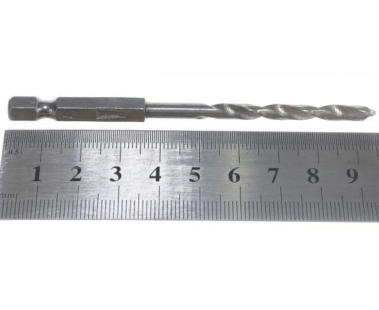 Сверло по металлу (4.2х100 мм; HEX 1/4) ПРАКТИКА 037-589 – изображение 4