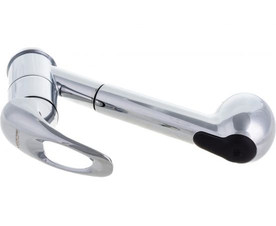 Смеситель для кухни LEDEME картридж диаметр 40 мм, силумин, с вытягивающейся лейкой L6002-B 89267 – изображение 4