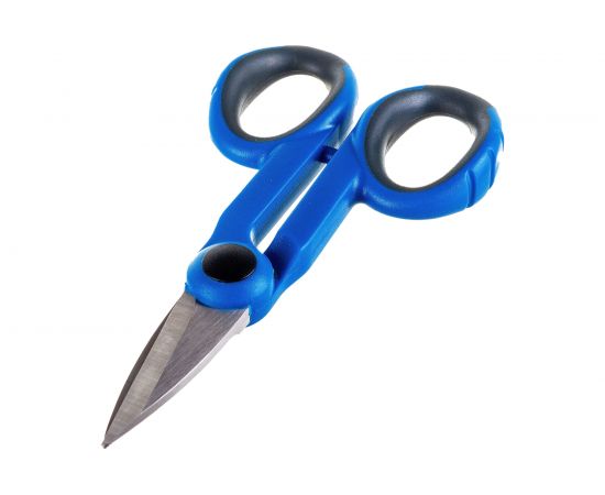Ножницы электрика Hogert Technik усиленные, для проводов HT1P040 – изображение 4
