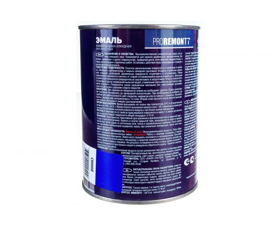 Эмаль PROREMONTT ПФ-115 синяя, 0.9 кг Лк-00004476 – изображение 4