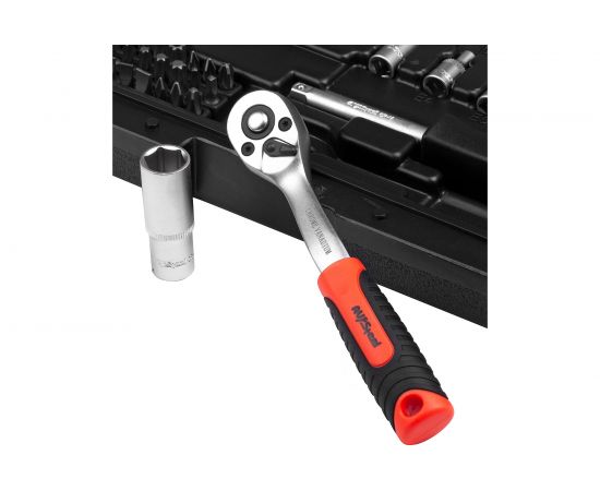 Набор профессионального инструмента AV Steel 72 предм. 1/4 AV-011472 – изображение 5