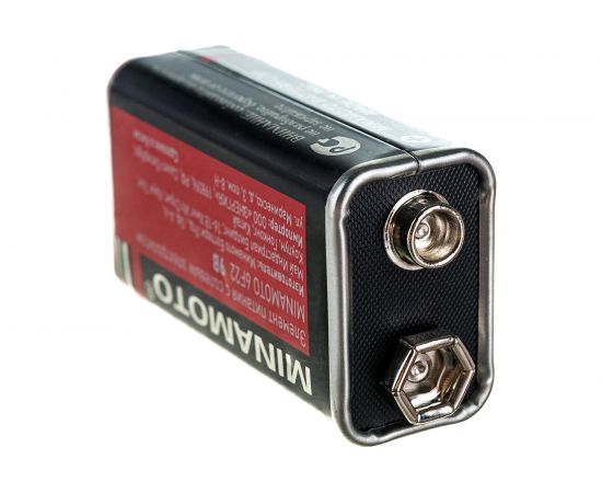 Батарейка Minamoto 6F22 9V, 1 shrink 500 – изображение 6