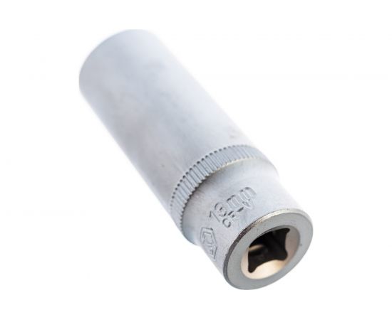 Глубокая торцевая головка КОБАЛЬТ 1/4, 13мм, Cr-V 643-972 – изображение 6