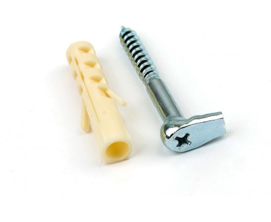 Крюк-шуруп ЕВРОПАРТНЕР L-обр. Zn d5,4хL50 мм, под крест, 2 шт. 13 3005 1 