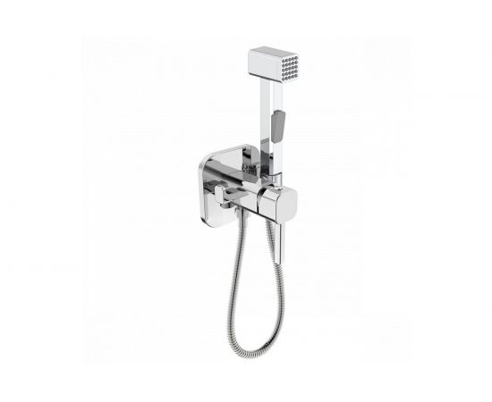 Встраиваемый смеситель с гигиеническим душем IDDIS, 004SBS0i08 