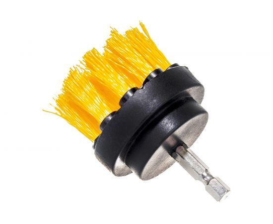 Дисковая щетка насадка для чистки автомобиля AMR жесткая диаметр 50 мм DW-CB023 