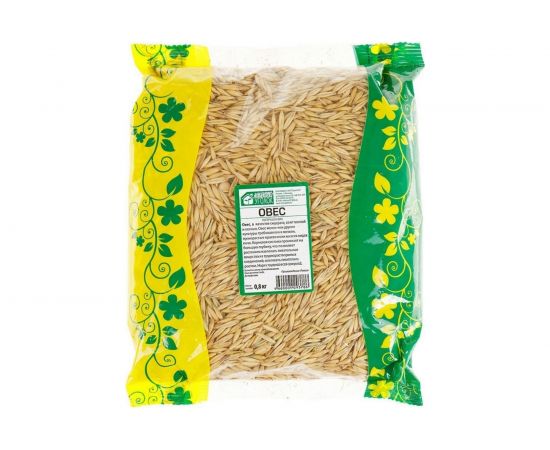 Семена Зеленый уголок Овес, 0.8 кг 4660001293786 