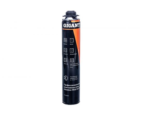 Профессиональная монтажная пена Gigant Absolute PROF 60, 750 ml Winter GT-242413 