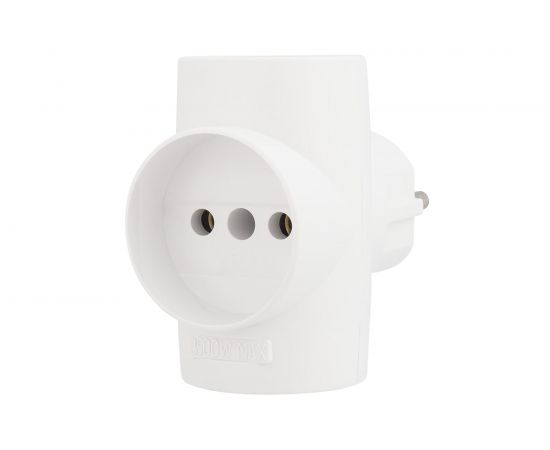 Электрический линейный тройник REXANT 10 А 11-1077 