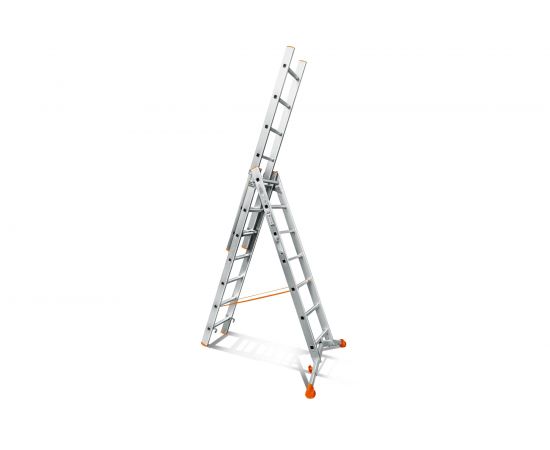 Трехсекционная лестница Эйфель Ювелир 3х7 