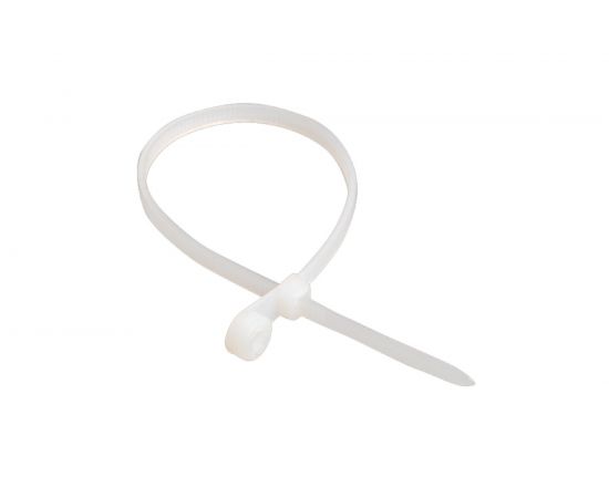 Хомут с отверстием для крепления IEK 200x3,5мм, 100шт, ИЭК UHH40-5-200-100 