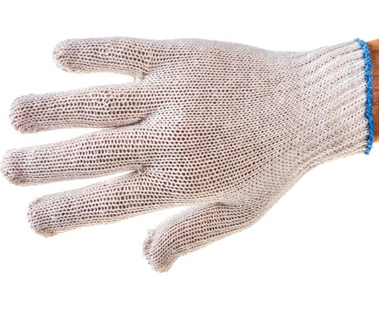 Перчатки ГЛАВДОР GL-787 Special хлопок с ПВХ, белые, в точку, 23 см 54671 – изображение 2