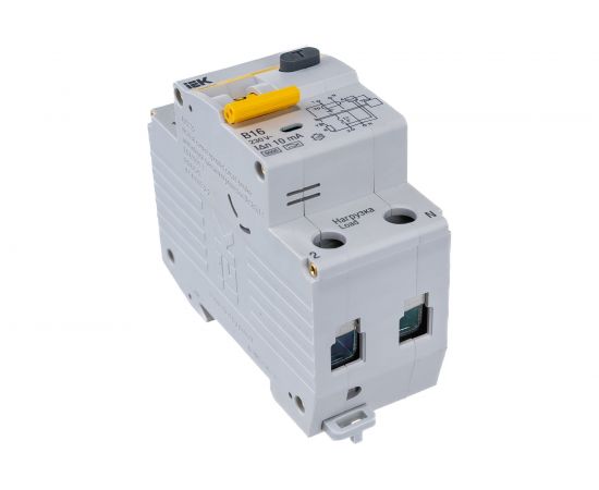 Автоматический выключатель дифф. тока IEK АВДТ 32 B16 10мА MAD22-5-016-B-10 – изображение 2