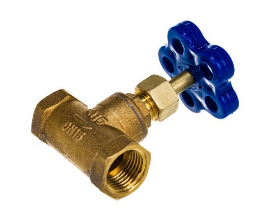 Запорный клапан вентиль RM 1/2 ВР-ВР муфтовый Ду15 Ру16 -12FFG – изображение 2