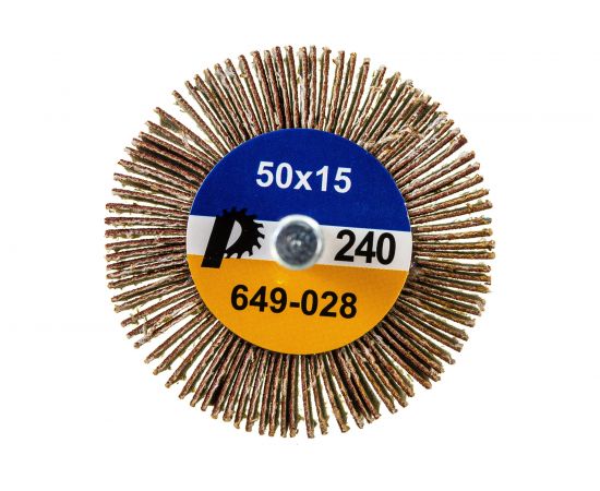 Круг лепестковый с оправкой (50х15мм; P240) ПРАКТИКА 649-028 – изображение 2